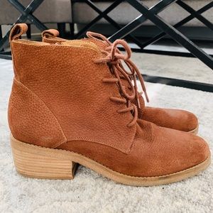 Lucky Brand Brown Suede Tamela Boot